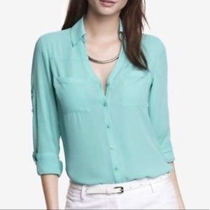 Express Portofino Convertible Sleeve Shirt